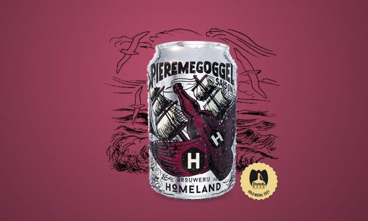 Pieremegoggel saison bier blikje